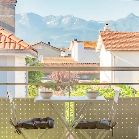 Le Cosy Tarbais - Parking - Balcon - Vue Pyrenees